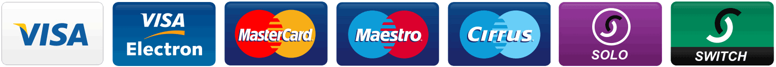 Major Credit Cards Accepted